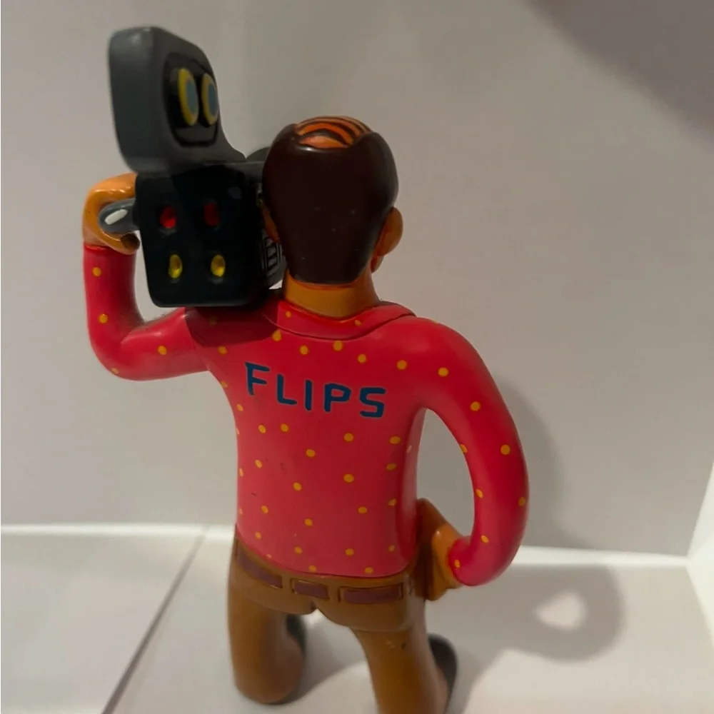 Vintage FLIPS Camera Operator Figurine